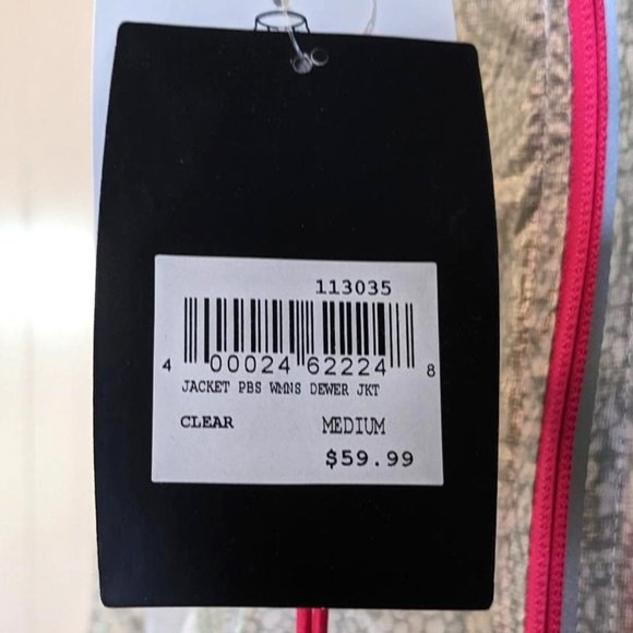 NEW Performance Dewer Jacket, Ultralight/Vented/Reflective/Packable, W's Size M - Picture 6 of 7